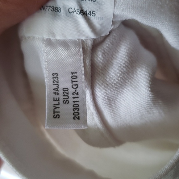 Madewell 10" High-Rise Skinny Jeans Women 31 White Stretchy Classic Minimalist - Picture 12 of 15